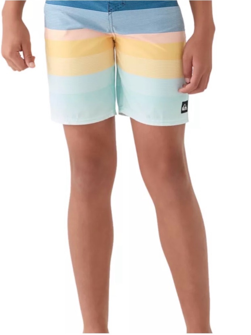 Quiksilver Kids' Pastel Stripe Volley Shorts - Multi